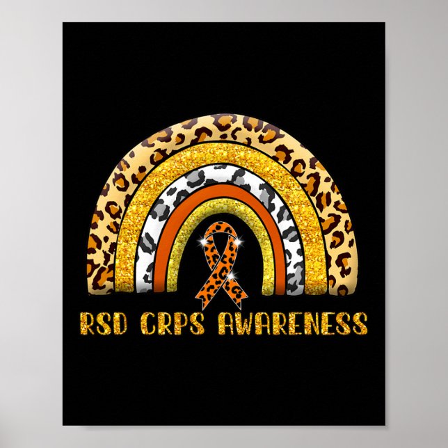Póster Guerrero de CRPS de Leopardo Rainbow RSD (Frente)