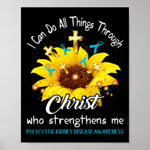 Póster Guerrero de la enfermedad renal puedo hacer todo