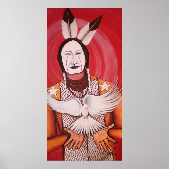 Póster Guerrero de la Paz (Frente)