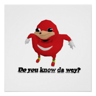 Póster Guerrero de los nuckles de Uganda