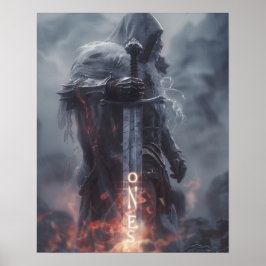 Póster Guerrero de ONE