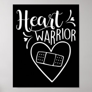 Póster Guerrero Del Corazón Concienciación Sobre El Niño
