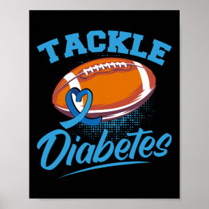 Póster Guerrero del T1D: Sensibilización sobre la diabete