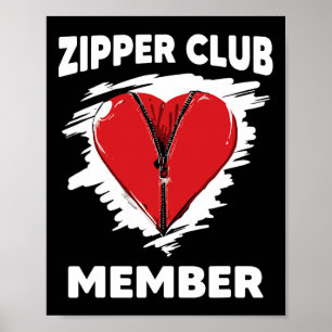 Póster Guerrero Sobreviviente de Corazón Miembro del Club