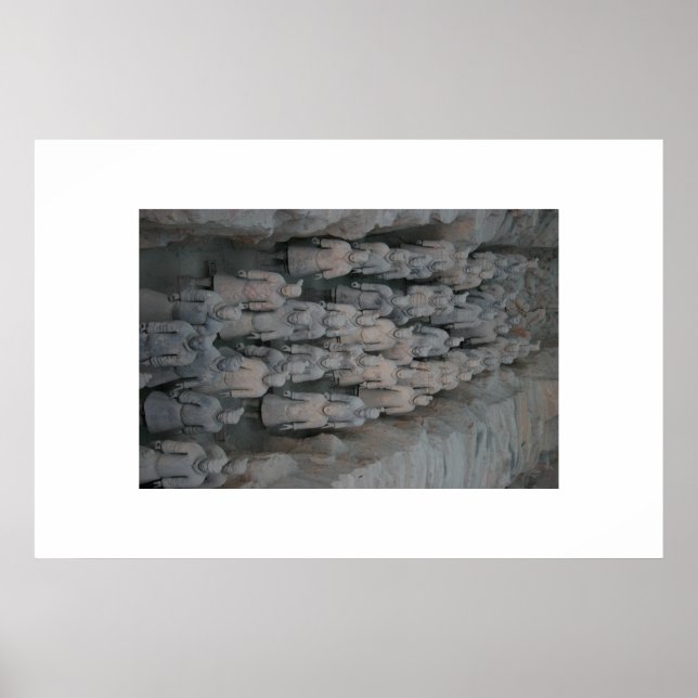 Póster guerreros de terracota (Frente)