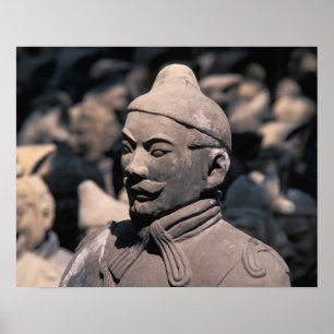 Póster Guerreros de terracota en el 2 de Qin Shihuang