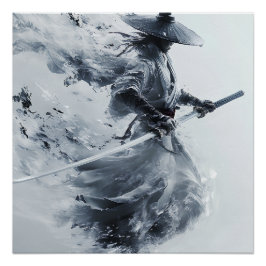 Póster Guerrier spectral en action