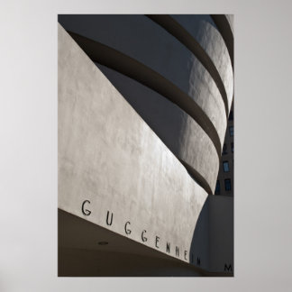 Póster Guggenheim Museum Poster