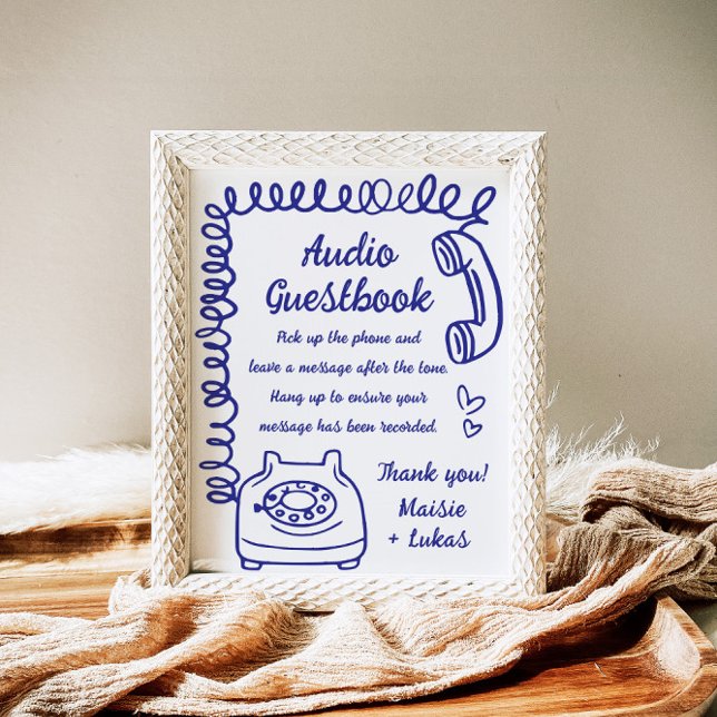 Póster Guía de audio de Ilustracion manuscrito caprichoso (Subido por el creador)