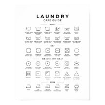 Guía de Símbolos de Lavado Comercial