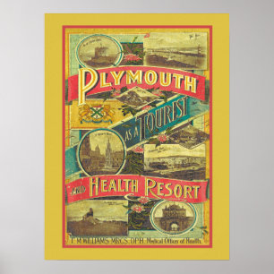 Póster Guía de Viajes y Turismo de Inglaterra