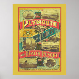 Póster Guía de Viajes y Turismo de Inglaterra