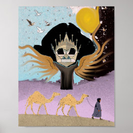 Póster Guiada por la luz, enraizada en el amor