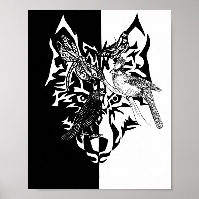 Póster Guías de animales (Frente)