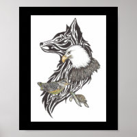 Guías de animales salvajes Imprimir Premium (brill