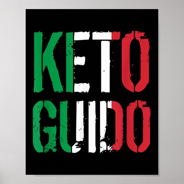 Póster Guido Keto (Frente)