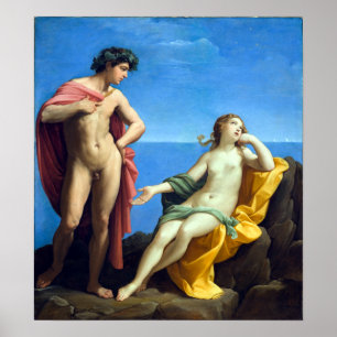 Póster Guido Reni Bacchus y Ariadna