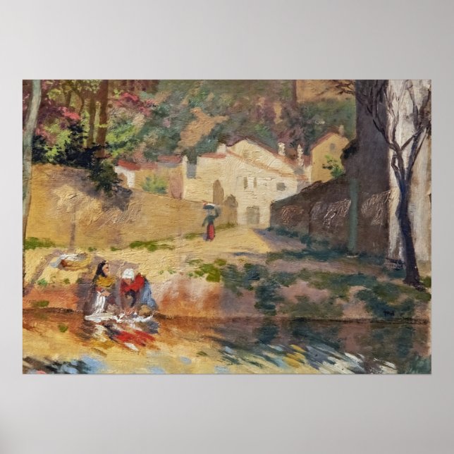 Póster Guillaumin - Bellas Artes De Carcassonne Les Lavan (Frente)