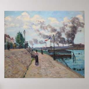 Póster Guillaumin - El Sena En Charenton