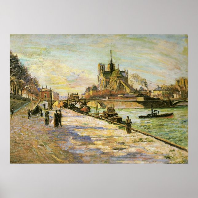Póster Guillaumin - Notre Dame De París (Frente)
