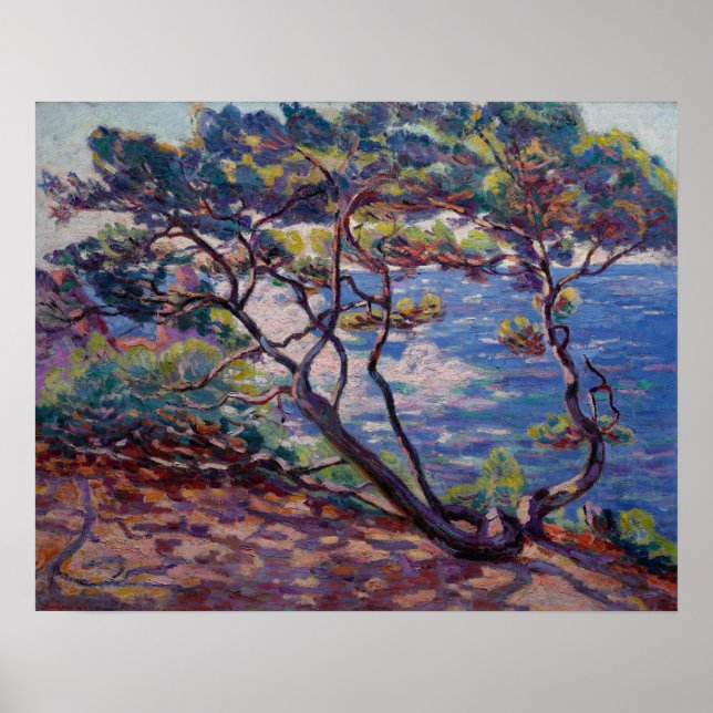 Póster Guillaumin - Paisaje Le Brusc Del Sur (Frente)