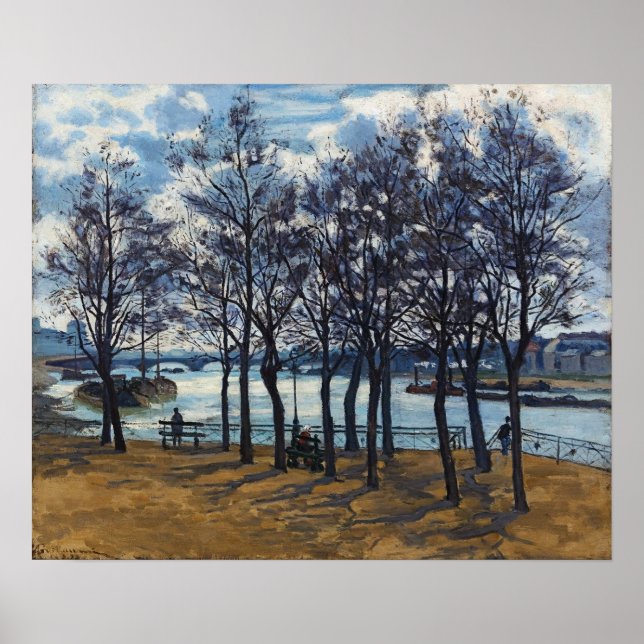 Póster Guillaumin - Quai De La Rapee (Frente)