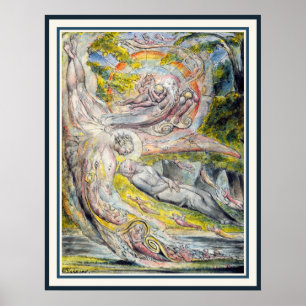 Póster Guillermo Blake: El sueño misterioso de Milton