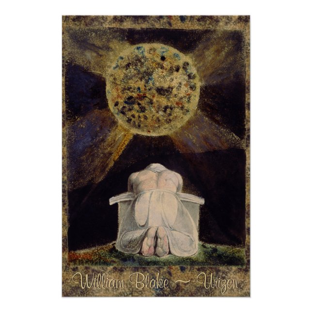 Póster Guillermo Blake Urizen CC0485 (Anverso)