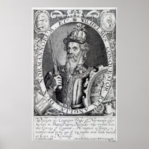 Póster Guillermo el conquistador, 1618
