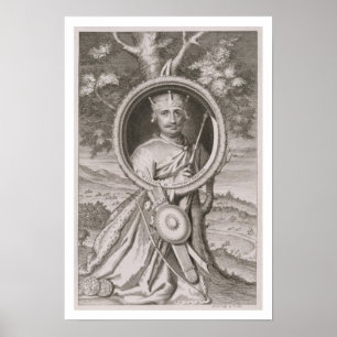 Póster Guillermo II 'Rufus' (c.1056-1100) Rey de Inglater