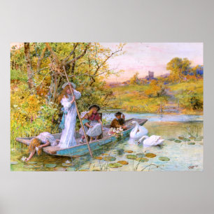 Póster Guillermo Stephen Coleman: El canotaje