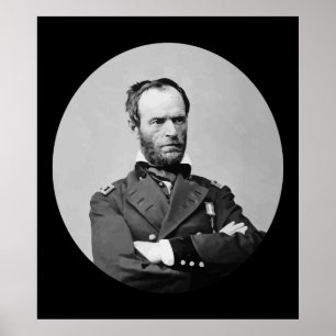 Póster Guillermo TECUMSEH Sherman