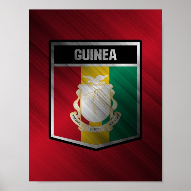 Póster Guinea (Frente)