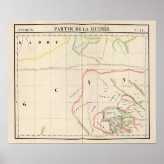 Póster Guinea, África
