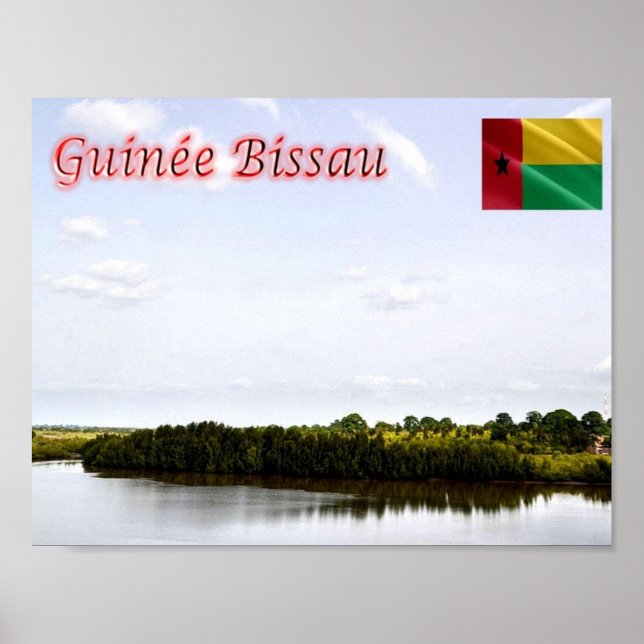Póster Guinea-Bissau - (Frente)