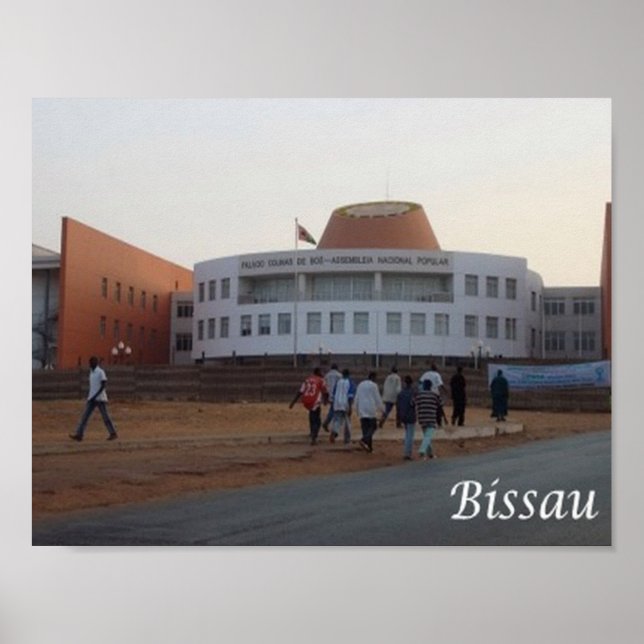 Póster Guinea-Bissau - Bissau - (Frente)