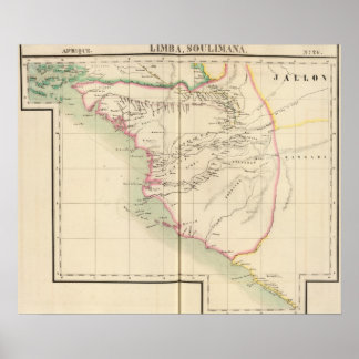 Póster Guinea Bissau Guinea Sierra Leone, Africa