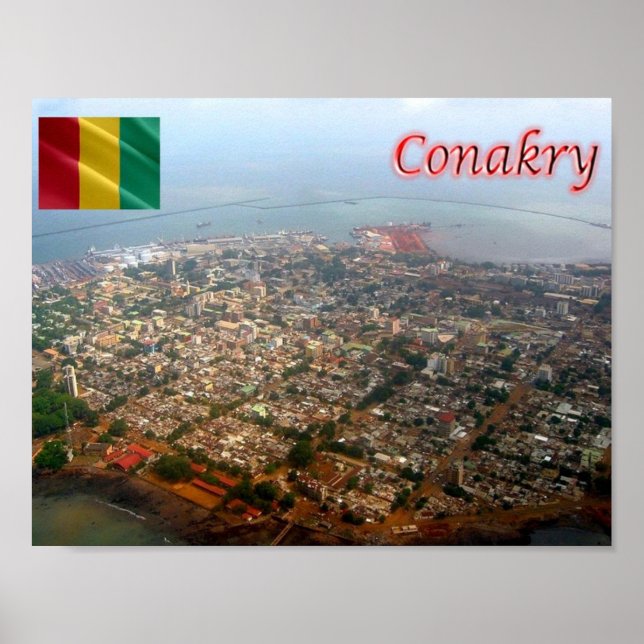 Póster Guinea - Conakry - (Frente)