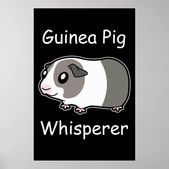 Póster Guinea Pig Whisperer (Frente)