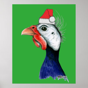 Póster Guinea Santa Claus