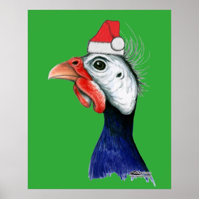 Póster Guinea Santa Claus (Frente)