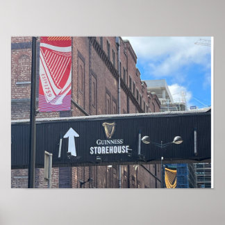 Póster Guinness Storehouse Dublin Ireland Europe