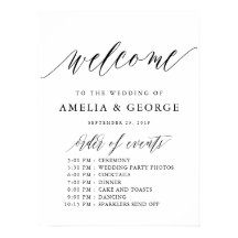 Guión de tipografía elegante