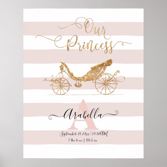 Póster Guión de transporte Rubor para Princess Elegant Go (Frente)