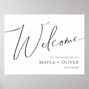 Póster Guión Minimalista caprichoso