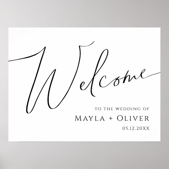 Póster Guión Minimalista caprichoso (Frente)