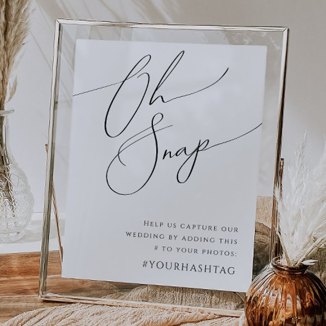 Póster Guión Minimalista caprichoso Oh Etiqueta instantán (Subido por el creador)