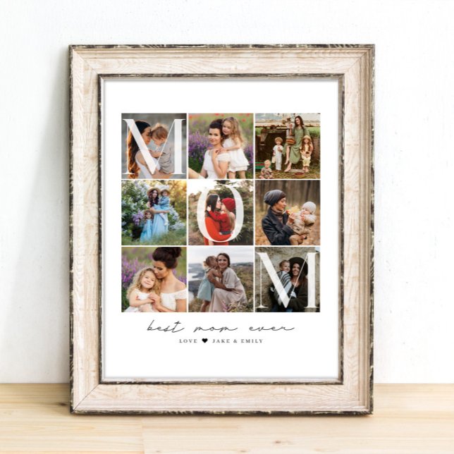 Póster Guión moderno para la mejor mamá de todos los tiem (Subido por el creador)