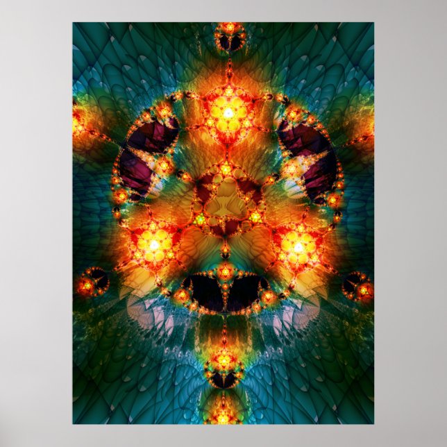 Póster Guirnalda brillante (Frente)