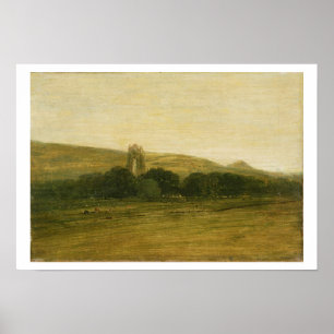 Póster Guisborough Priory, c.1801-02 (oil on canvas)